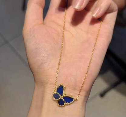 [Dawnora Jewelry]2026 NEW BUTTERFLY BLUE   NECKLACE