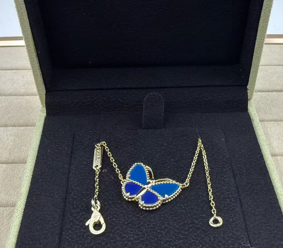[Dawnora Jewelry]2026 NEW BUTTERFLY BLUE   NECKLACE