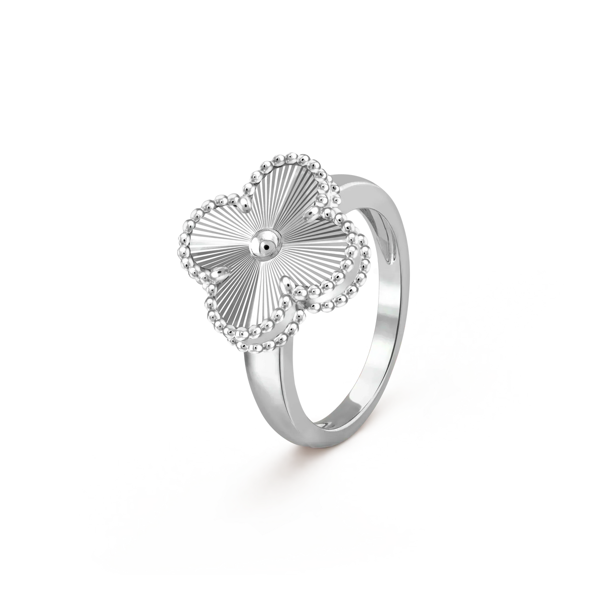 [Dawnora Jewelry]CLOVER SILVER RING