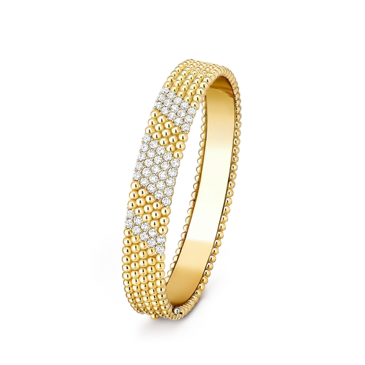 [Dawnora Jewelry]  FIVE-ROW DIAMOND BRACELET
