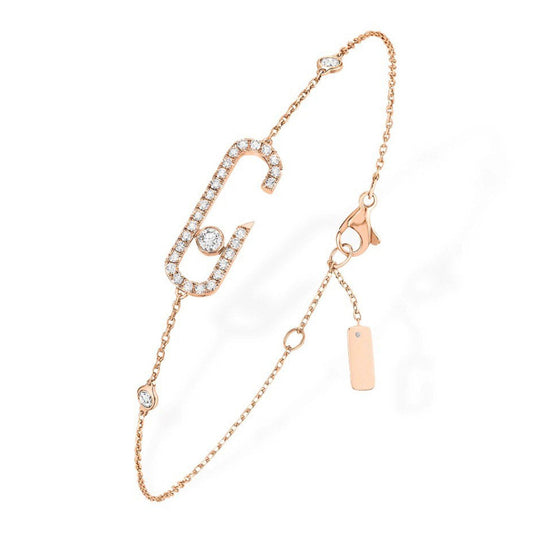 [Dawnora Jewelry]BABY MOVE DIAMOND BRACELET(Adjustable length)
