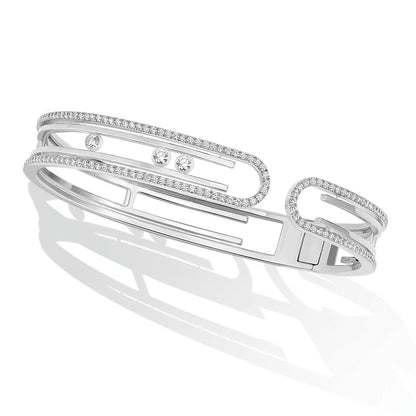 [Dawnora Jewelry]MOVE 10TH PAVED DIAMOND BRACELET