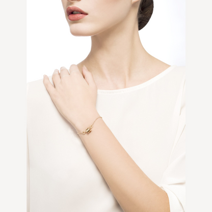 [Dawnora Jewelry]ZERO 1 SOFT GOLD BRACELET