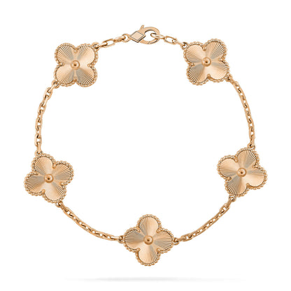[Dawnora Jewelry] CLOVER 5 MOTIF LASER BRACELET COLLECTION