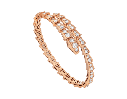 [Dawnora Jewelry]SERPENTI BRACELET 6.8MM PINK GOLD DIAMOND