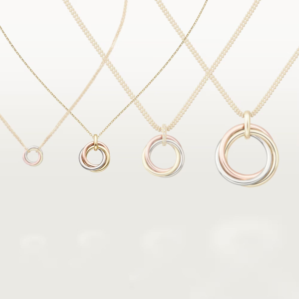 [Dawnora Jewelry]TRINITY SMALL NECKLACE