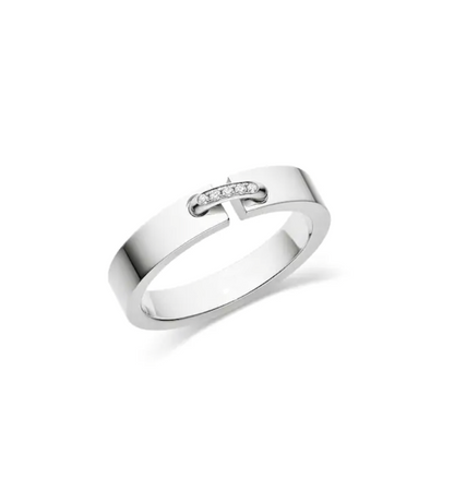 [Dawnora Jewelry]ALLIANCE LIENS VIDENCE DIAMOND 4MM RING