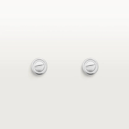 [Dawnora Jewelry]LOVE EARRINGS SILVER 10MM