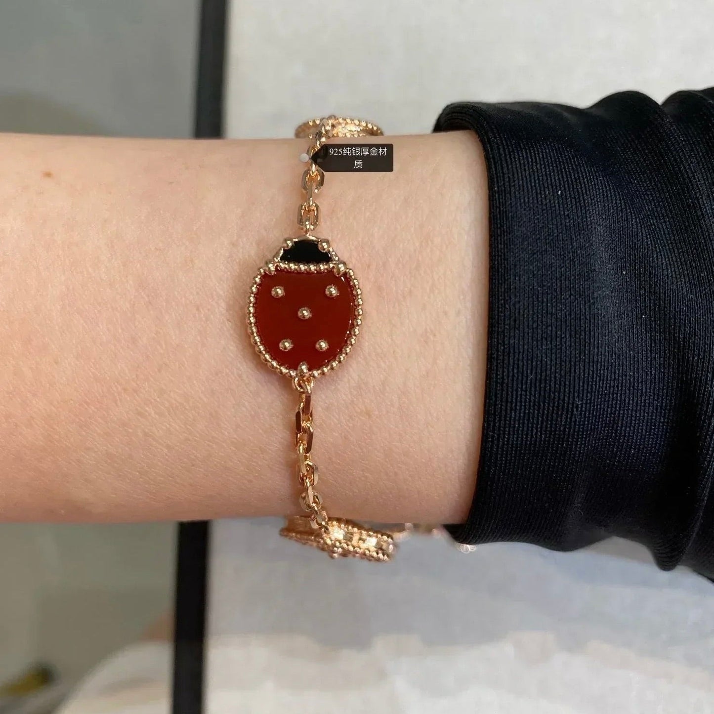 [Dawnora Jewelry]LUCKY SPRING 5 MOTIF BRACELET
