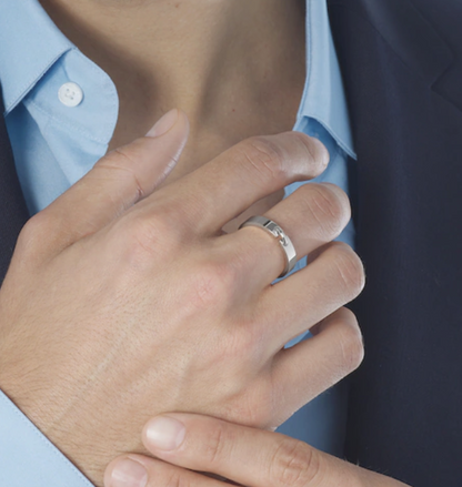 [Dawnora Jewelry]ALLIANCE LIENS VIDENCE 4MM RING