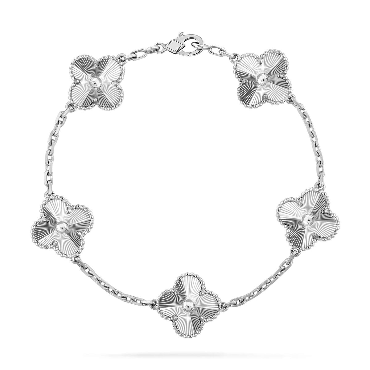 [Dawnora Jewelry] CLOVER 5 MOTIF LASER BRACELET COLLECTION