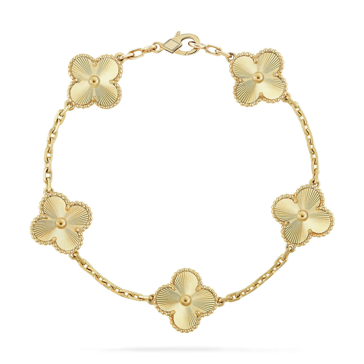 [Dawnora Jewelry] CLOVER 5 MOTIF LASER BRACELET COLLECTION