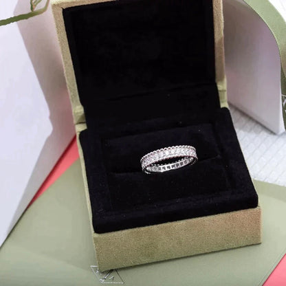 [Dawnora Jewelry]PERLEE DIAMOND SILVER RING