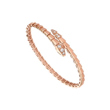 [Dawnora Jewelry]SERPENTI BRACELET DIAMONDS PINK GOLD