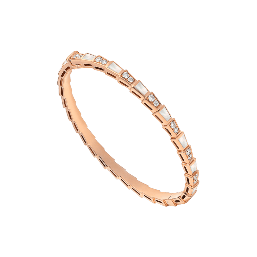 [Dawnora Jewelry]SERPENTI BRACELET PINK GOLD MOP DIAMOND