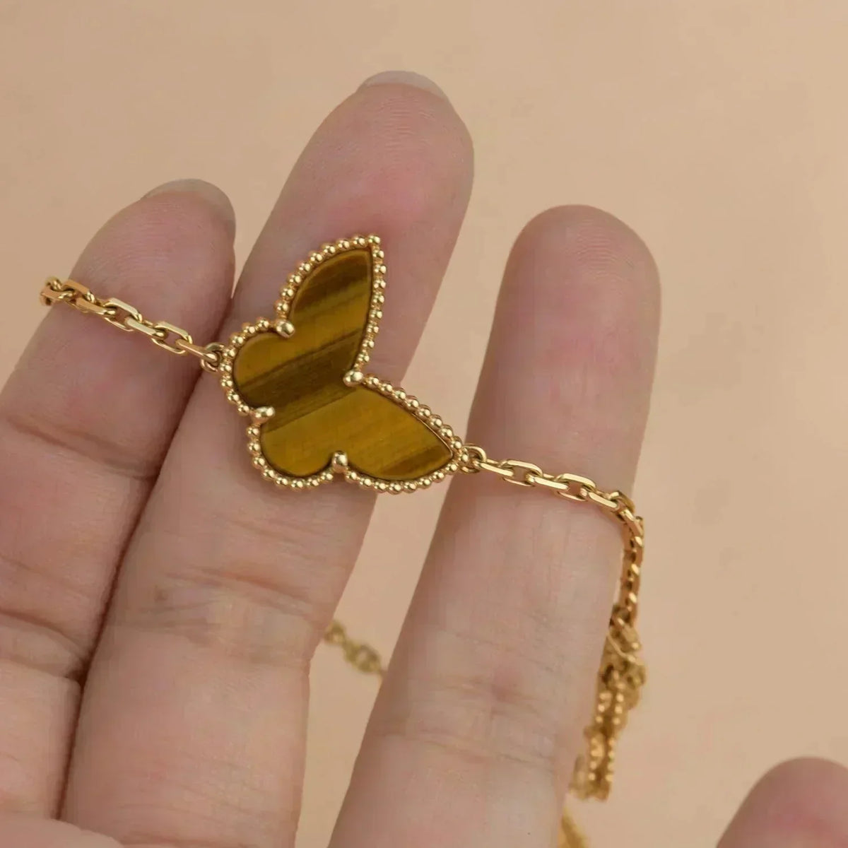 [Dawnora Jewelry]LUCKY SPRING 5 MOTIF GOLD BRACELET