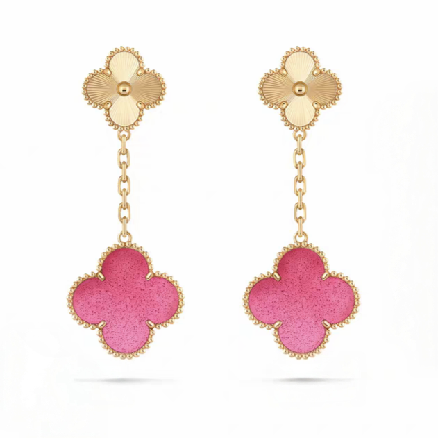 [Dawnora Jewelry] 26 NEW PINK BUBBLE ENAMEL SET