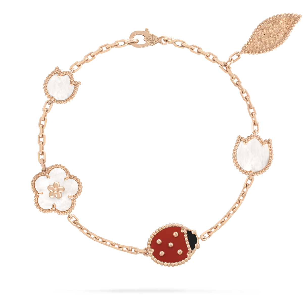 [Dawnora Jewelry]LUCKY SPRING 5 MOTIF BRACELET