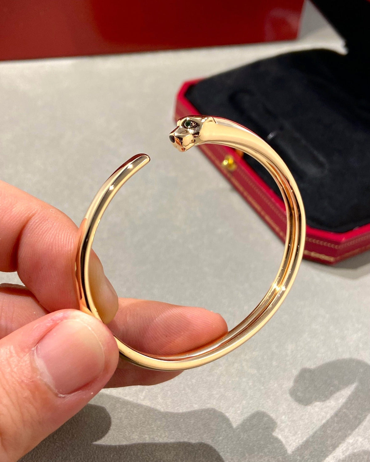 [Dawnora Jewelry]PANTHERE OPEN BRACELET
