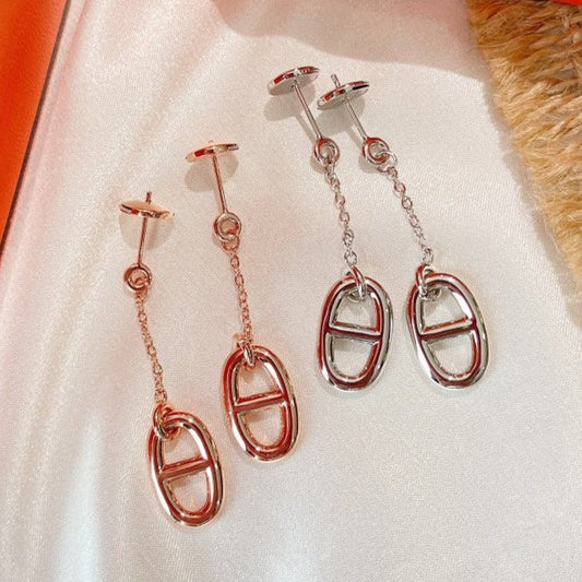 [Dawnora Jewelry]CHAINE TASSEL EARRINGS