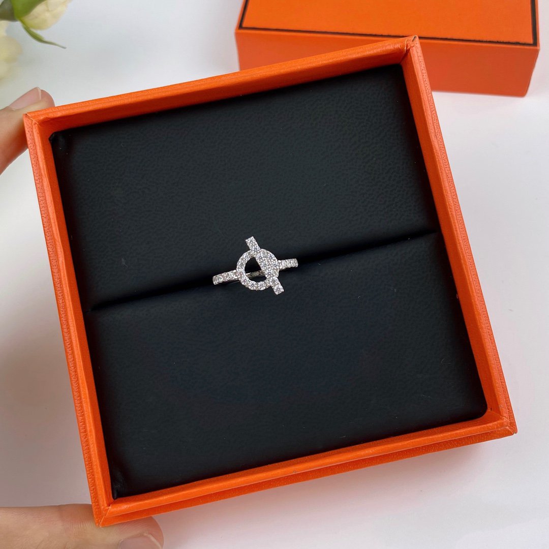 [Dawnora Jewelry]ECHAPPEE RING SILVER DIAMOND