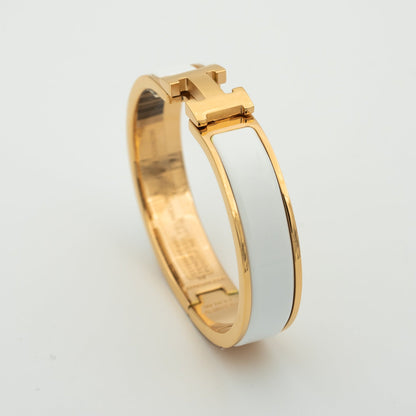 [Dawnora Jewelry]H WHITE BRACELET