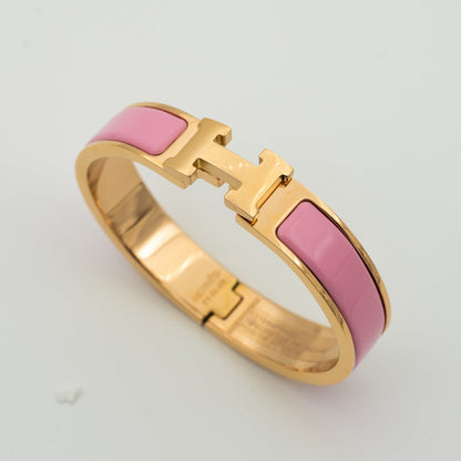 [Dawnora Jewelry]H PINK BRACELET