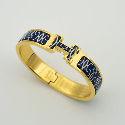 [Dawnora Jewelry]H BRACELET BLACK MULTICOLOR