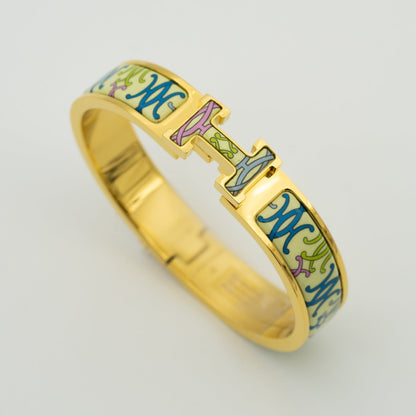 [Dawnora Jewelry]H BRACELET BEIGE MULTICOLOR
