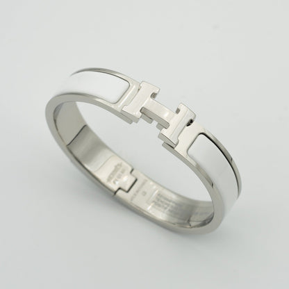 [Dawnora Jewelry]H WHITE BRACELET
