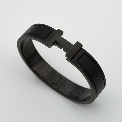 [Dawnora Jewelry]H SO BLACK 12MM