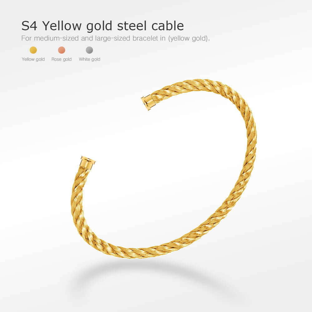 [Dawnora Jewelry]FORCE SERIES BRACELET CABLES 50 CHOICES (DIY SELECTION)