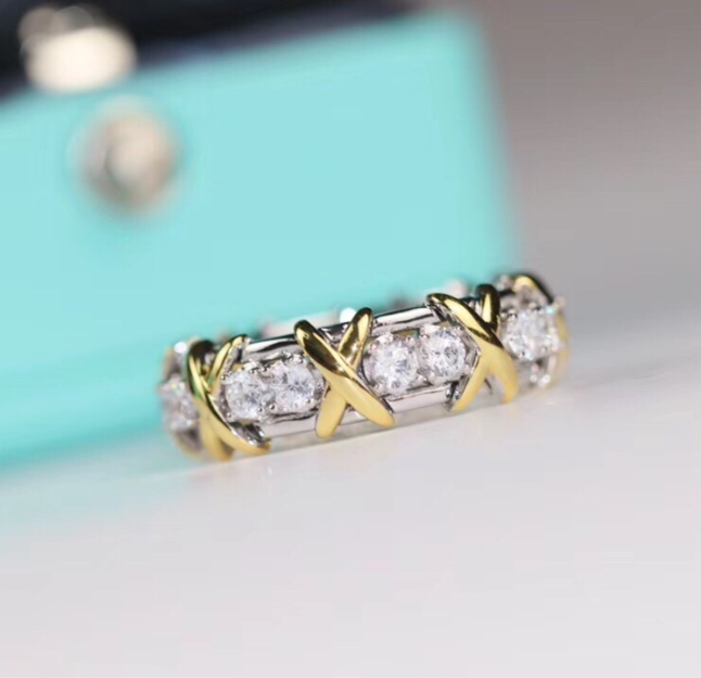 [Dawnora Jewelry]Classic Gold Diamond Ring