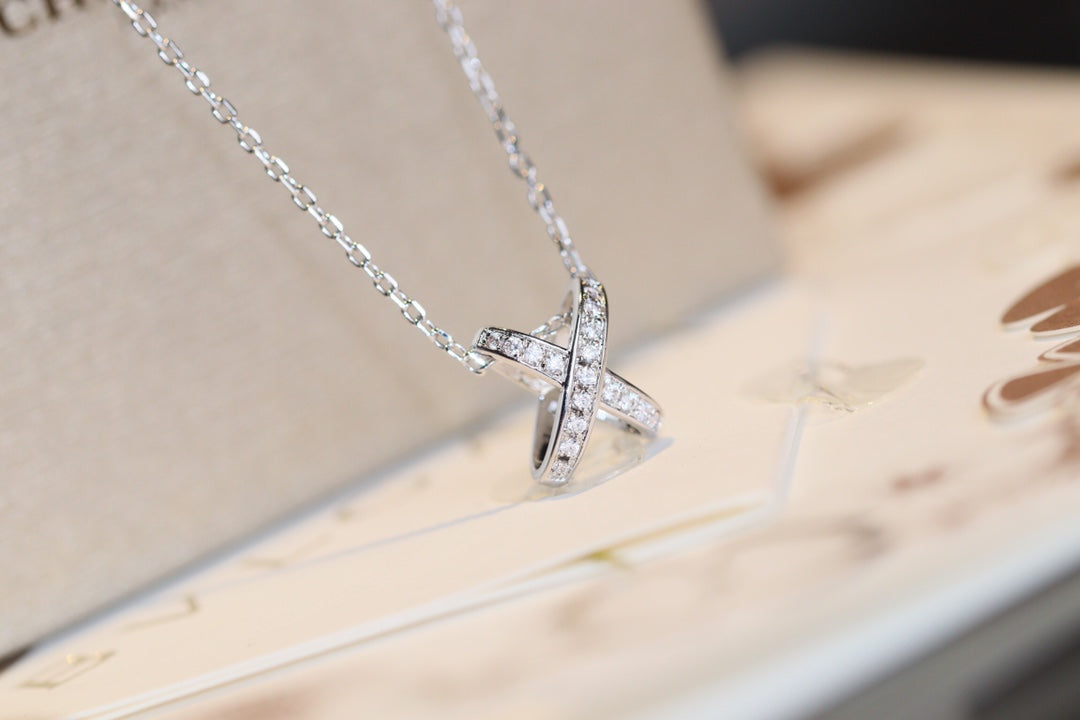 [Dawnora Jewelry]JEUX DE DIAMOND NECKLACE