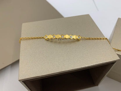 [Dawnora Jewelry]BEE LOVE BRACELET DIAMOND