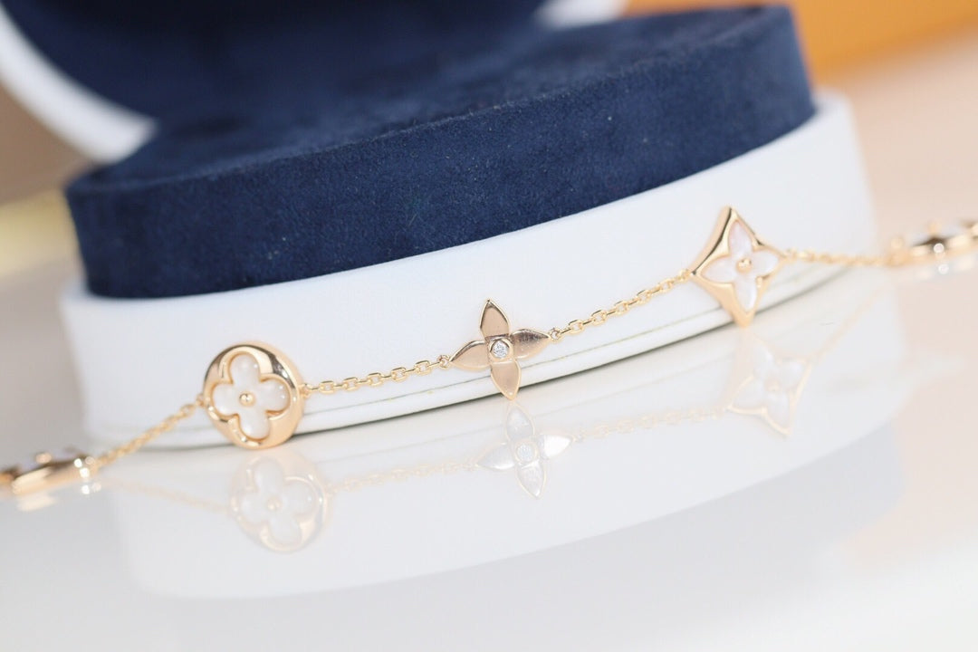 [Dawnora Jewelry]LEAF CLOVER BRACELET
