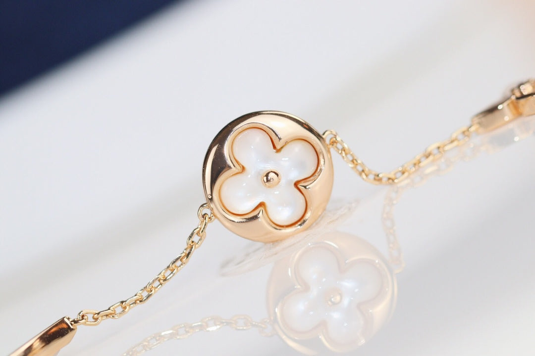 [Dawnora Jewelry]LEAF CLOVER BRACELET