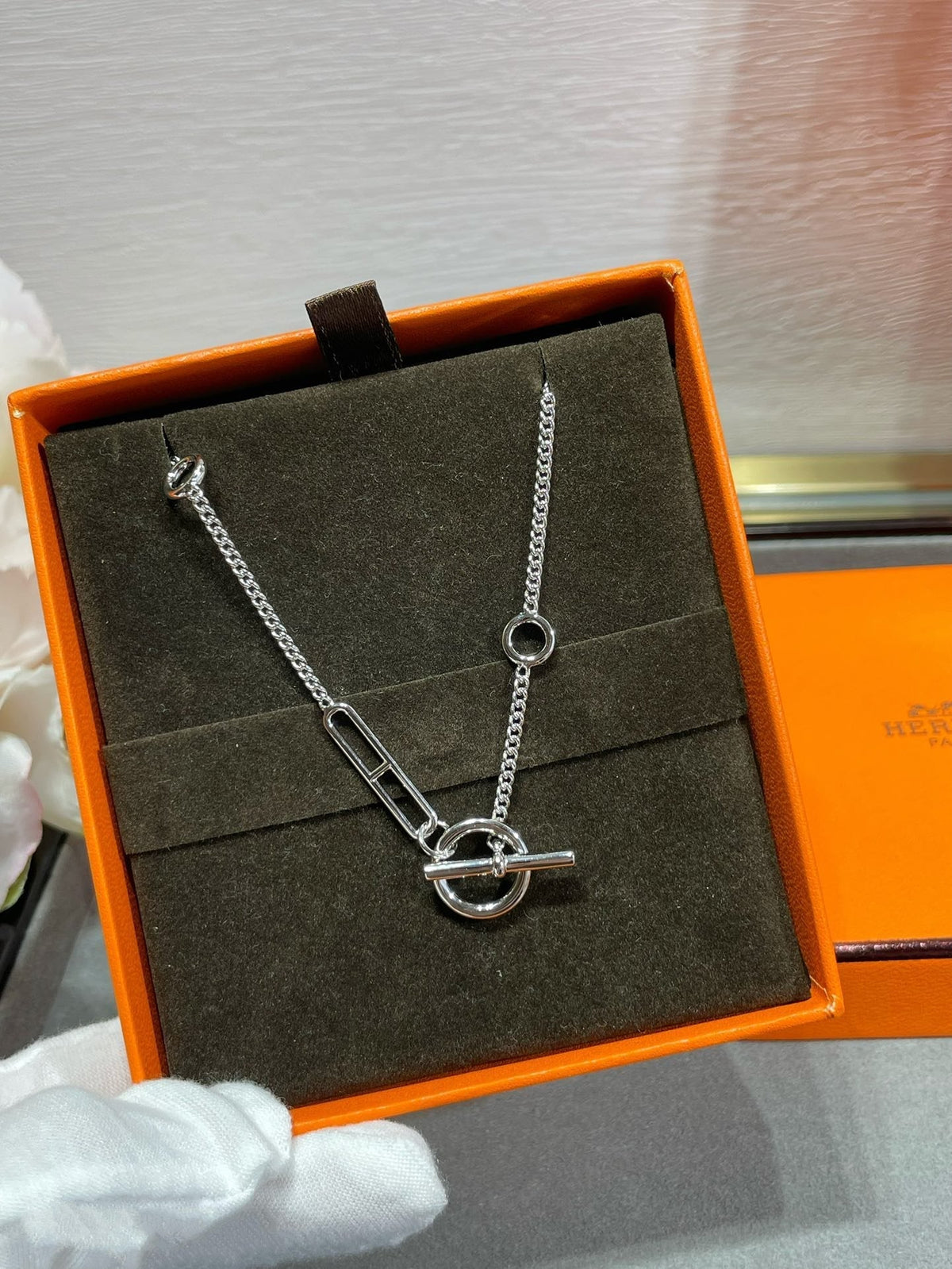 [Dawnora Jewelry]HM STERLING CHAINE D'ANCRE HEART