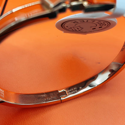 [Dawnora Jewelry]CLASSIC HM CLIC RED 8MM ENAMEL BRACELET