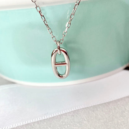 [Dawnora Jewelry]HM PIG NOSE NECKLACE