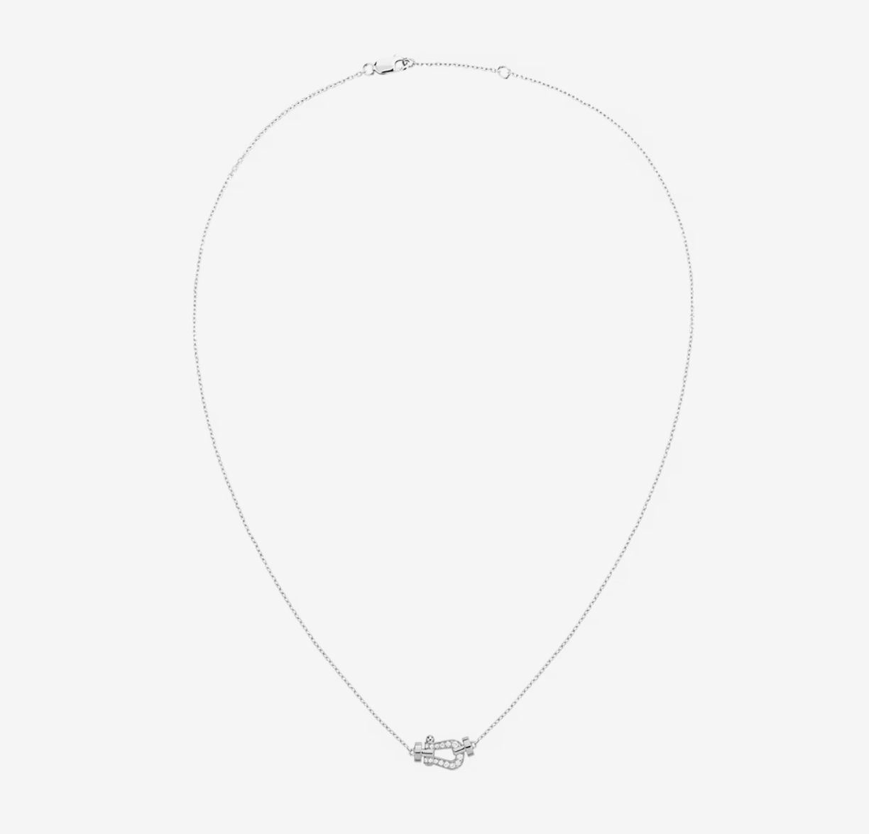 [Dawnora Jewelry]FORCE 10 DIAMOND SILVER NECKLACE MINI MODEL