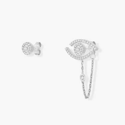 [Dawnora Jewelry]Lucky Eye Diamond Earrings