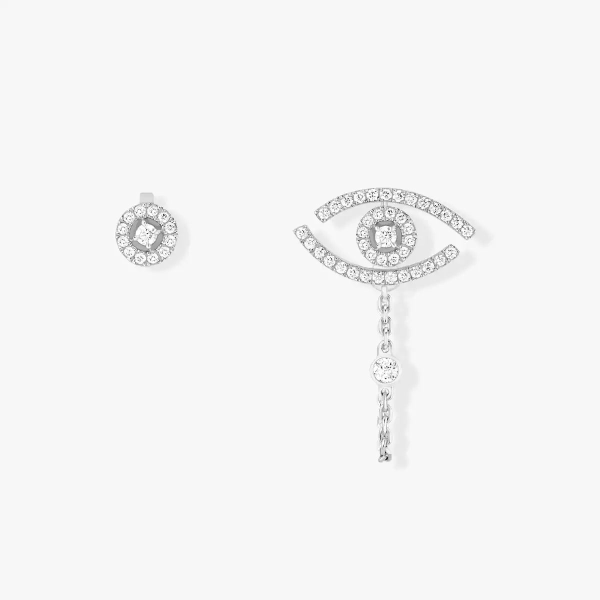 [Dawnora Jewelry]Lucky Eye Diamond Earrings