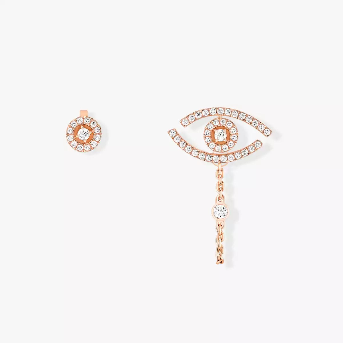 [Dawnora Jewelry]Lucky Eye Diamond Earrings