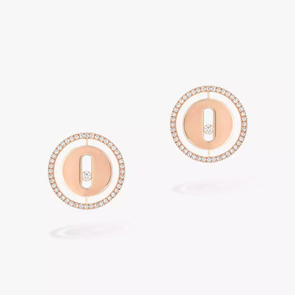[Dawnora Jewelry]Lucky Move Diamond Earrings