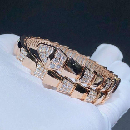 [Dawnora Jewelry]SERPENTI BRACELET PINK GOLD DIAMOND