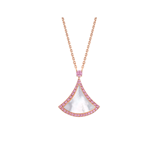 [Dawnora Jewelry]DREAM NECKLACE MOP DIAMOND PINK