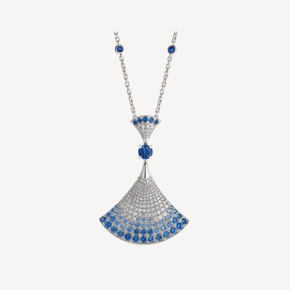 [Dawnora Jewelry]DREAM NECKLACE AGATE SILVER DIAMOND
