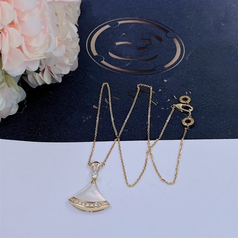 [Dawnora Jewelry]DREAM NECKLACE MOP GOLD DIAMOND