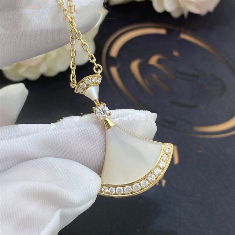[Dawnora Jewelry]DREAM NECKLACE MOP GOLD DIAMOND